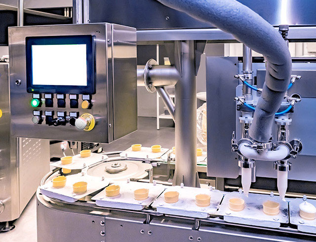 Full automatic packaging machine with robot hands