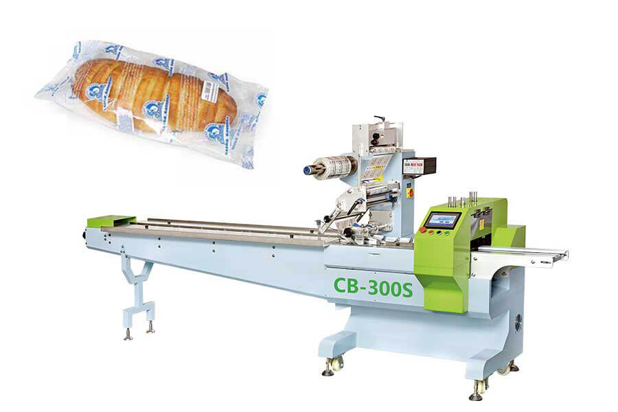 a bread package machine display