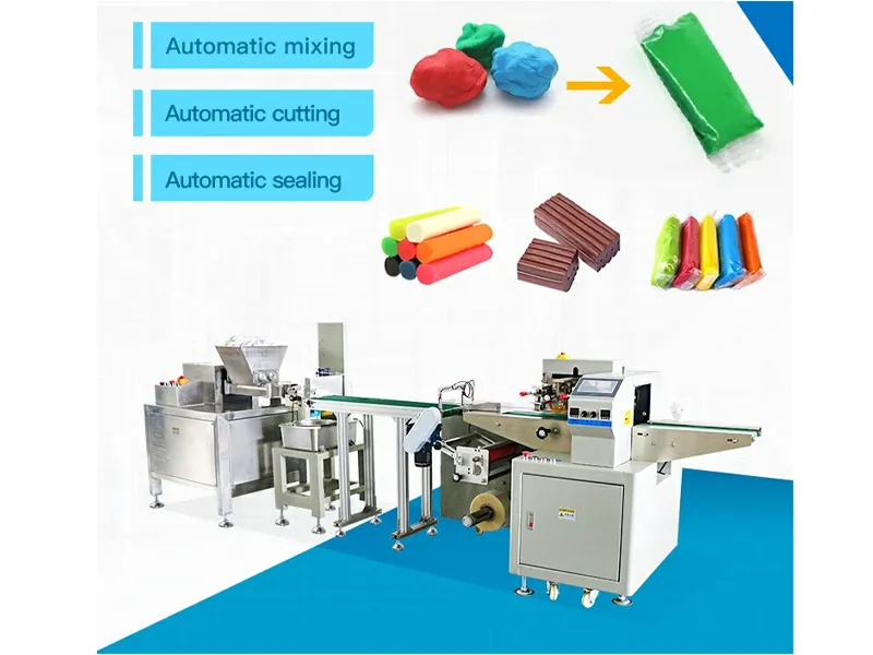 this is a Polymer clay packing machine